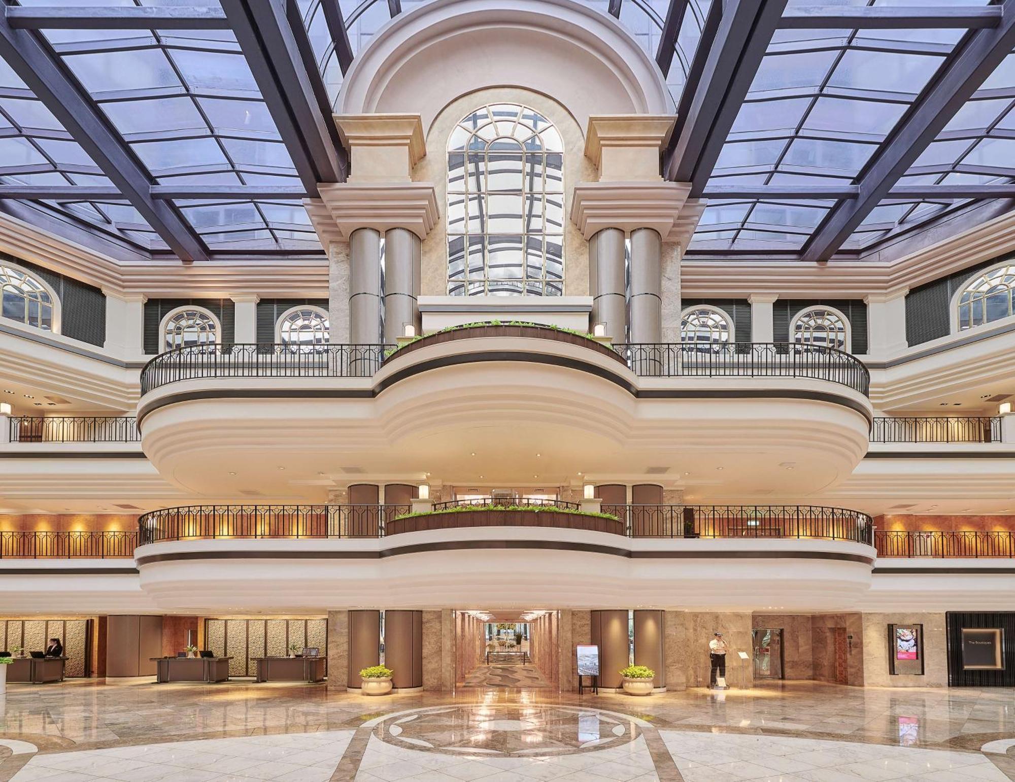 Grand Hyatt Taipei Hotel Exterior foto The lobby of the hotel