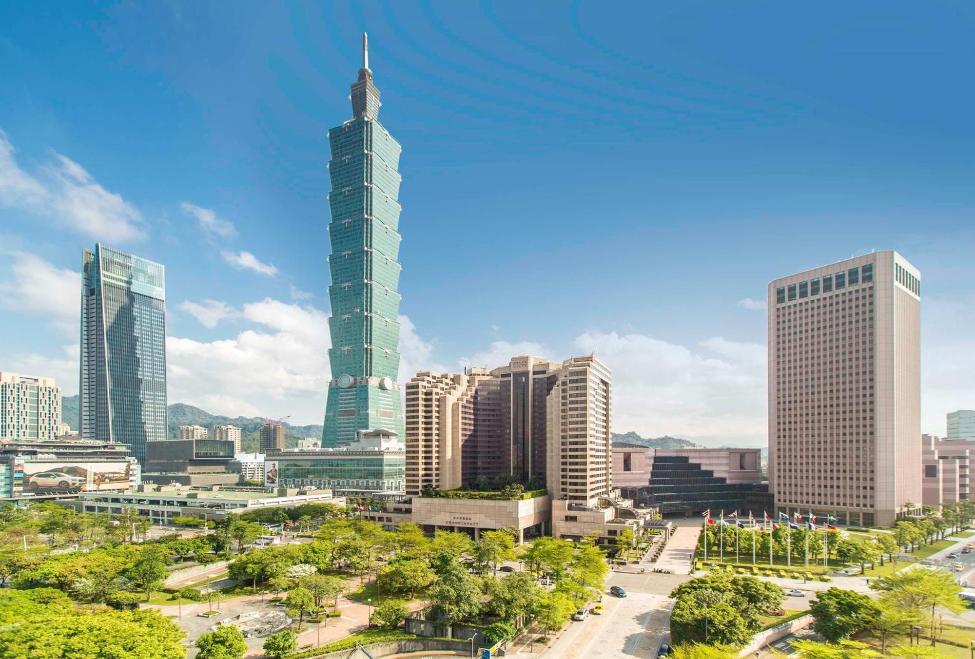 Grand Hyatt Taipei Hotel Exterior foto Taipei, Taiwan