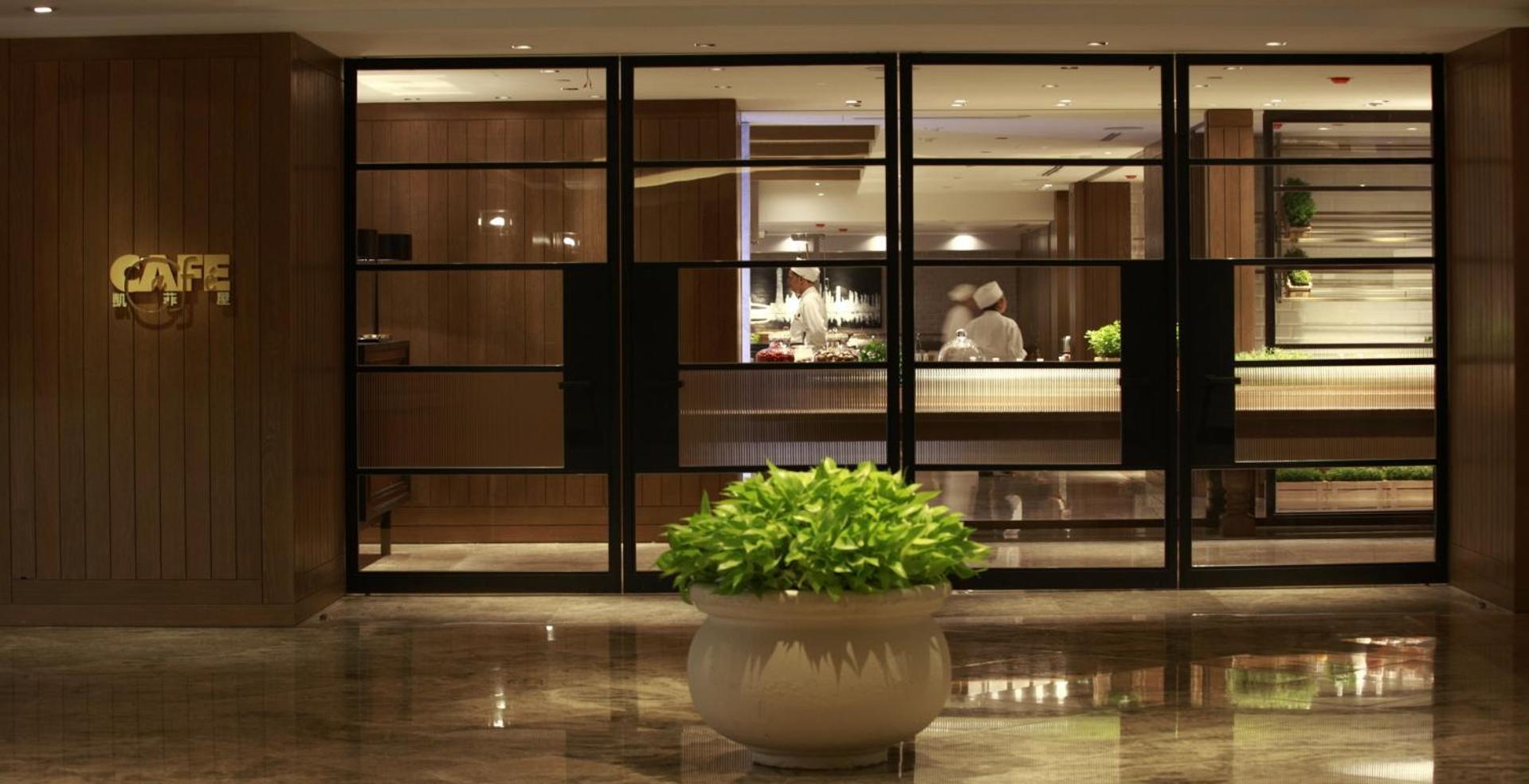 Grand Hyatt Taipei Hotel Exterior foto The kitchen at the restaurant