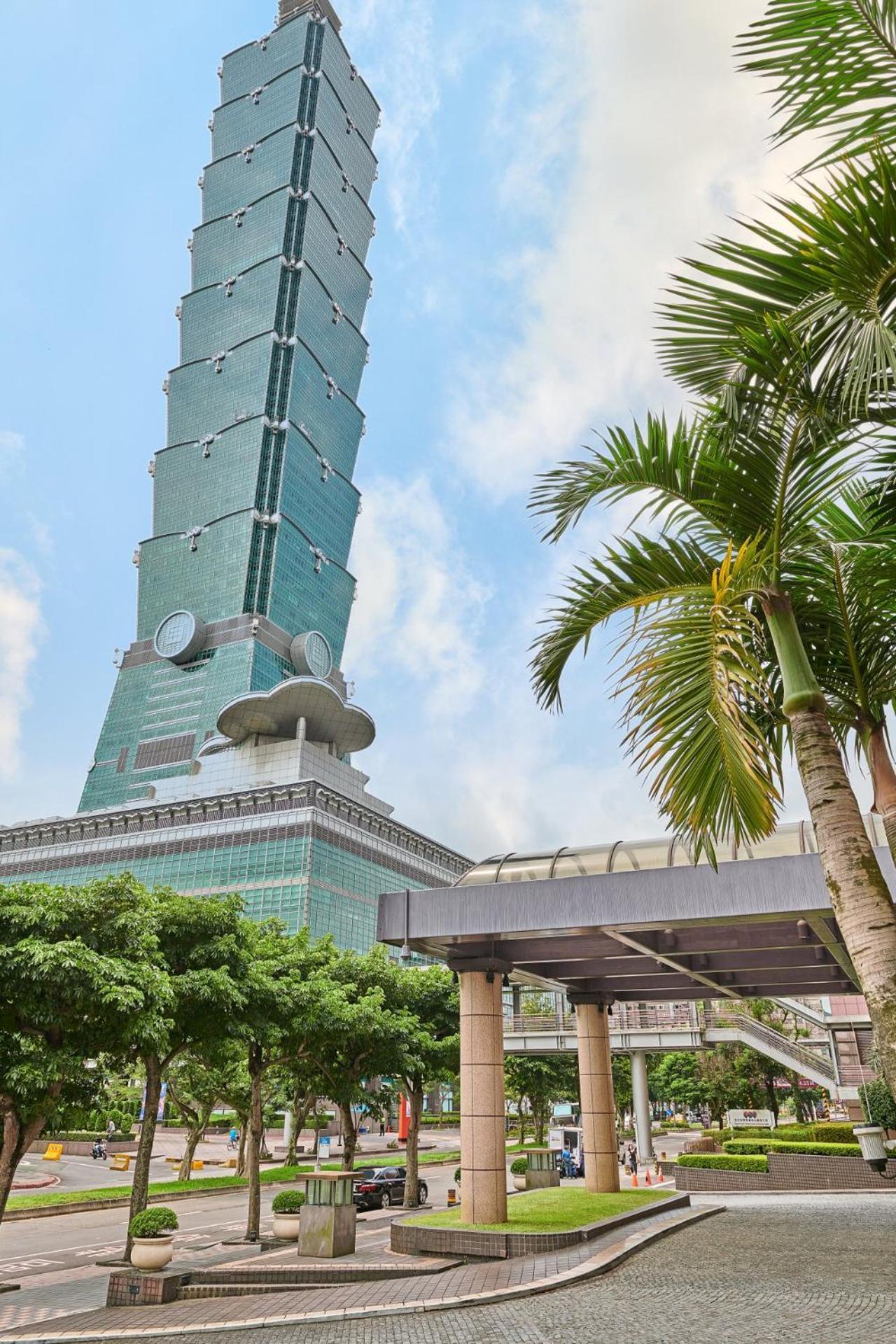 Grand Hyatt Taipei Hotel Exterior foto Taipei 101